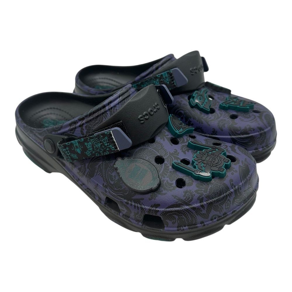 Crocs Disney Parks Haunted Mansion Clogs 2024 Size Men's 5‎ Women's 7 Wallpaper